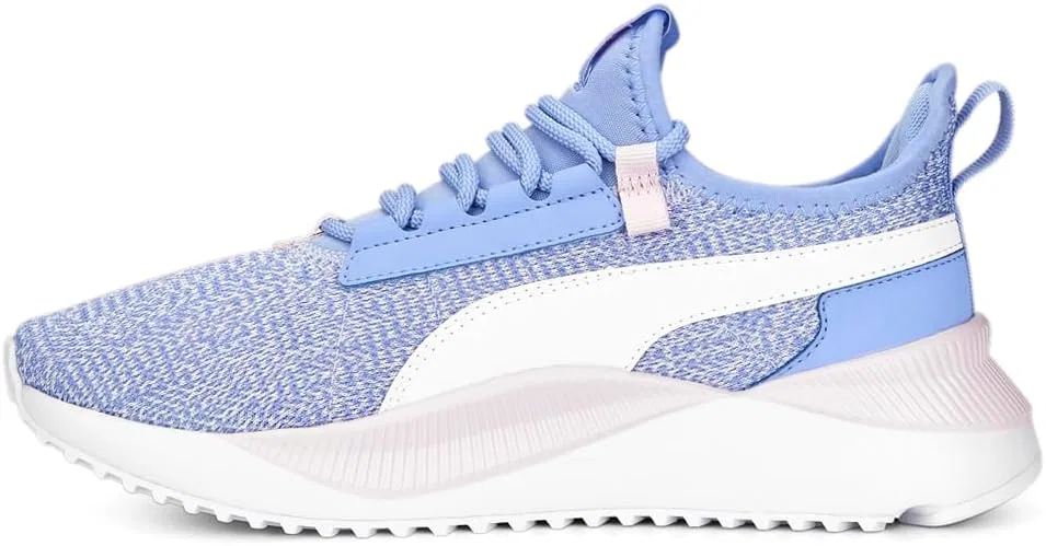 Детские кроссовки для девочек с шнуровкой Pacer Easy Street PUMA, Purple — фото 3