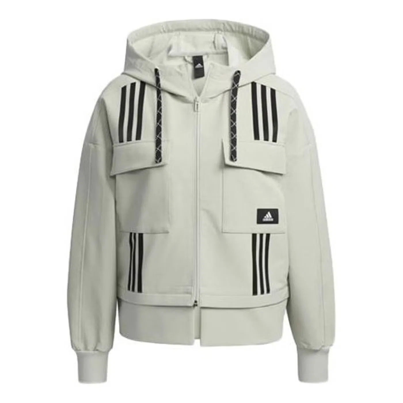 Куртка с принтом DIY Adidas, зеленый