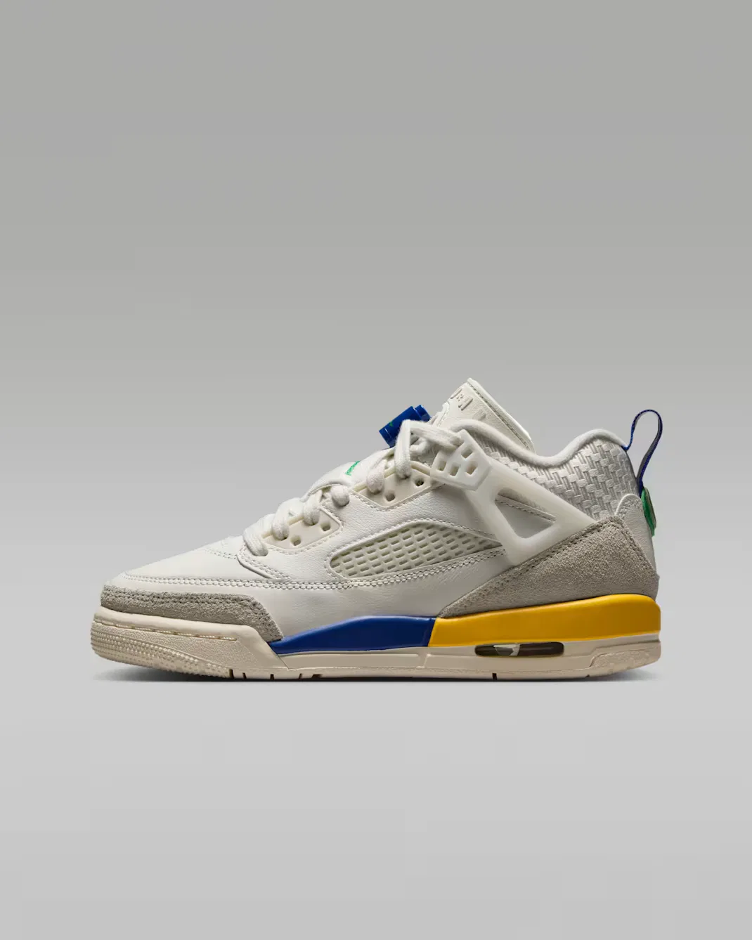 Кроссовки для детей постарше Jordan Spizike Low, Sail/Old Royal/Phantom/Lucky Green