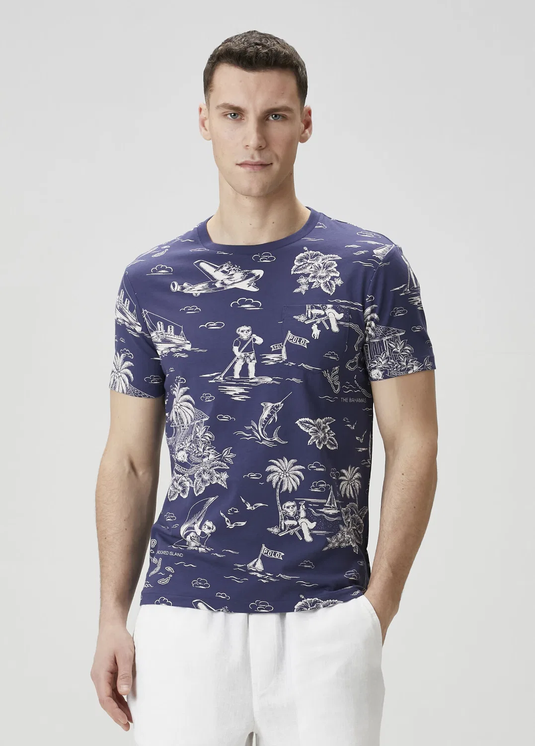 Футболка Polo Ralph Lauren, синяя