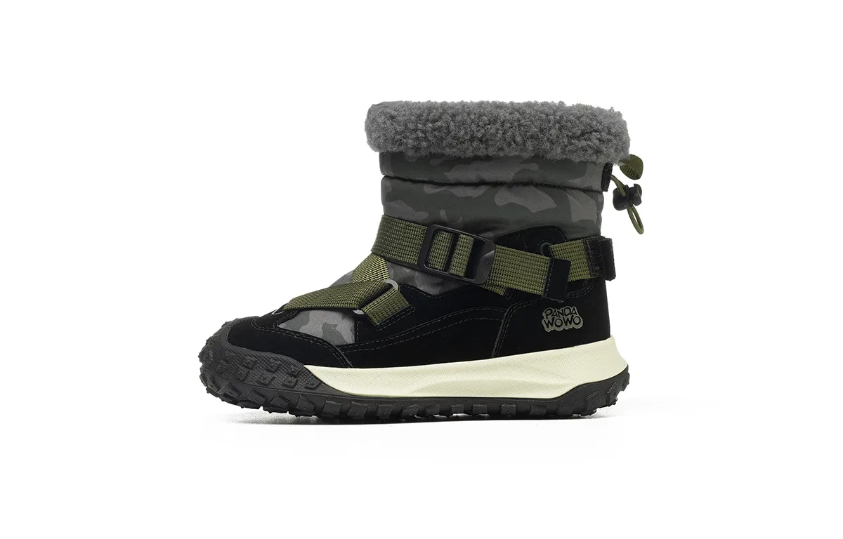 Детские зимние ботинки с флисовой подкладкой HLA, Army Green