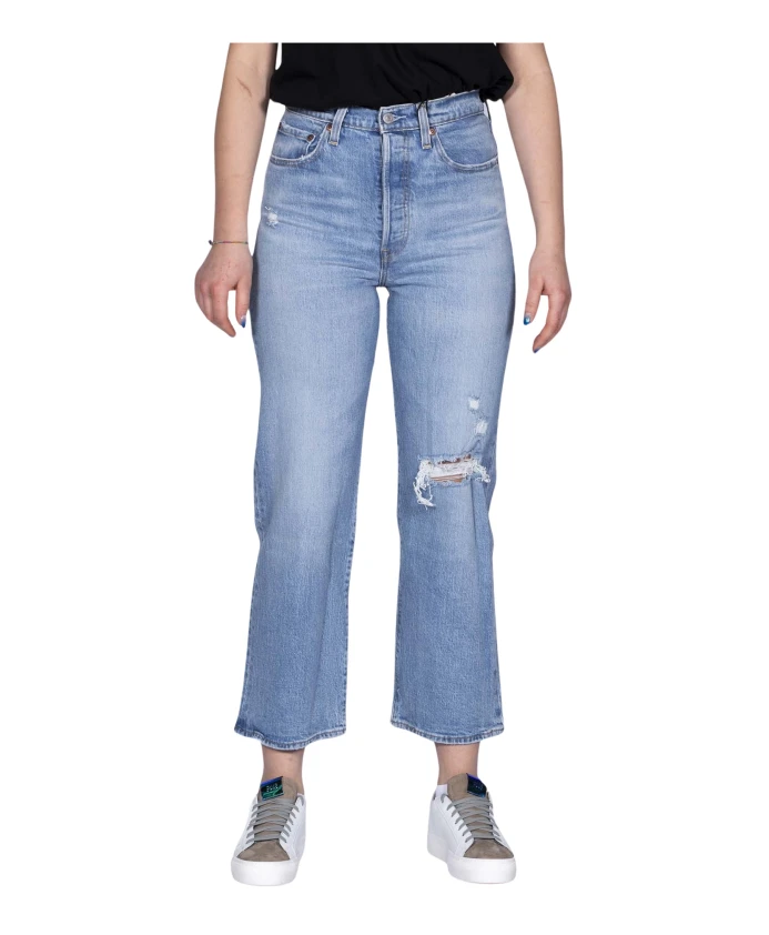 

Прямые джинсы до щиколотки Ribcage Levi'S, синий
