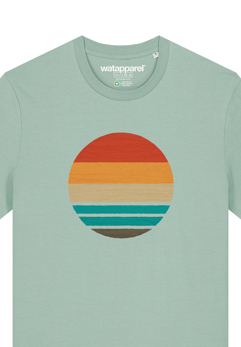 

Футболка с принтом watapparel, бирюзовый