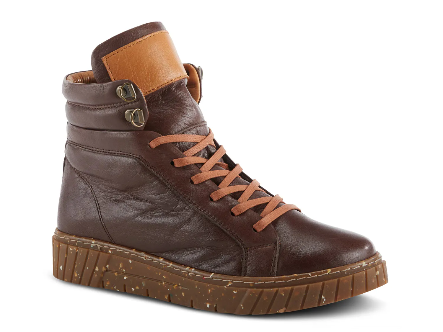 Кроссовки Rollara High-Top Sneaker Spring Step, темно-коричневый
