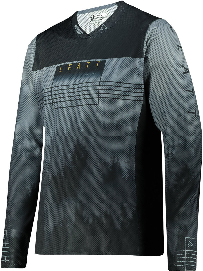 

Джерси Leatt MTB Gravity 4.0 для велосипеда, черно-серые