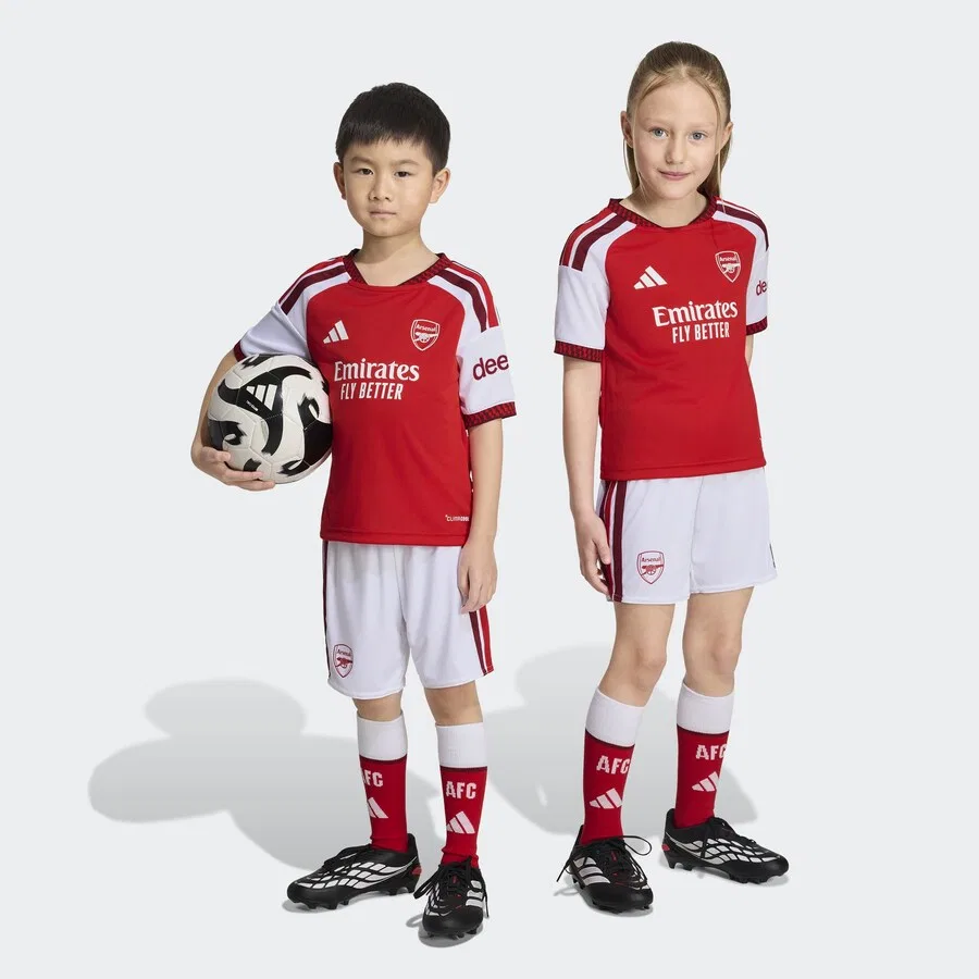 Спортивный костюм ADIDAS PERFORMANCE 'FC Arsenal 26/27' в рубиново-красном и ярко-красном цветах — фото 2