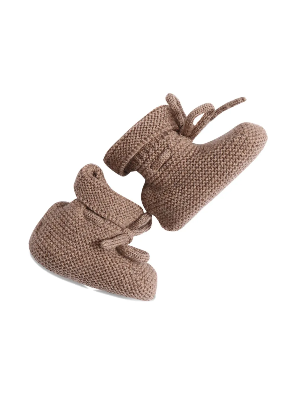 

Вязаные ботильоны со шнуровкой Paz Rodriguez, коричневый