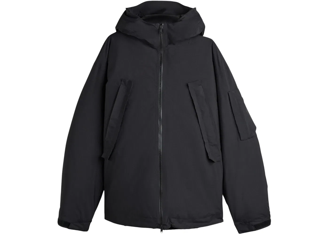 Мужская куртка с капюшоном и утеплителем Y-3 Gore-Tex Adidas, Black