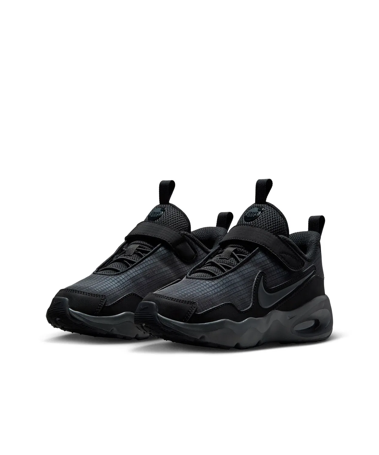 Детские кроссовки с длинным шнурком NIKE Air Max Nova PS, Black — фото 3
