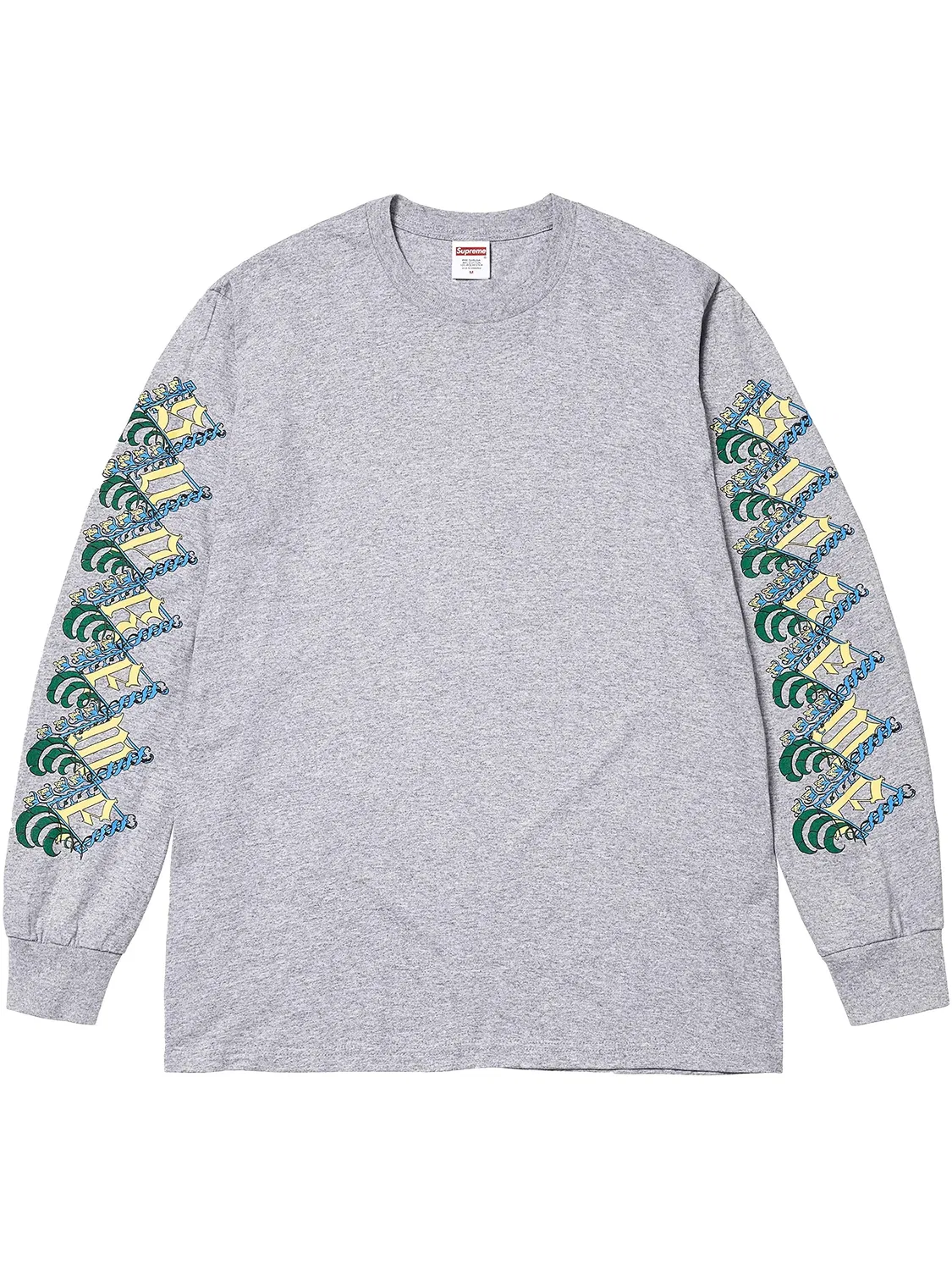 Футболка "Strawberries" Supreme, серый