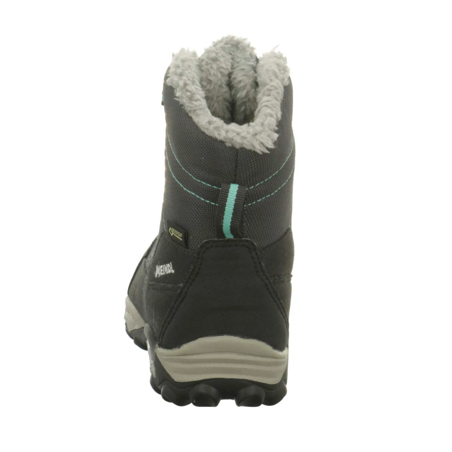 Детские зимние ботинки для мальчиков с мембраной Gore-Tex Yolup Junior GTX Meindl, Graphit Türkis — фото 4