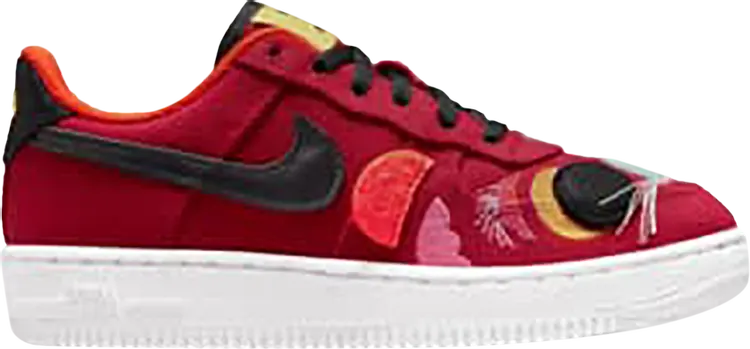 

Кроссовки Nike Force 1 LV8 PS 'Chinese New Year', красный