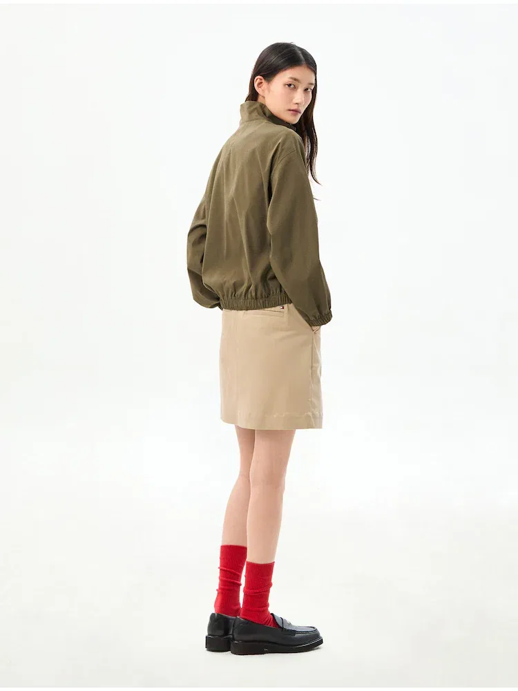 Ветровка из сьюкера, Томми Хилфигер TOMMY HILFIGER, Khaki — фото 3