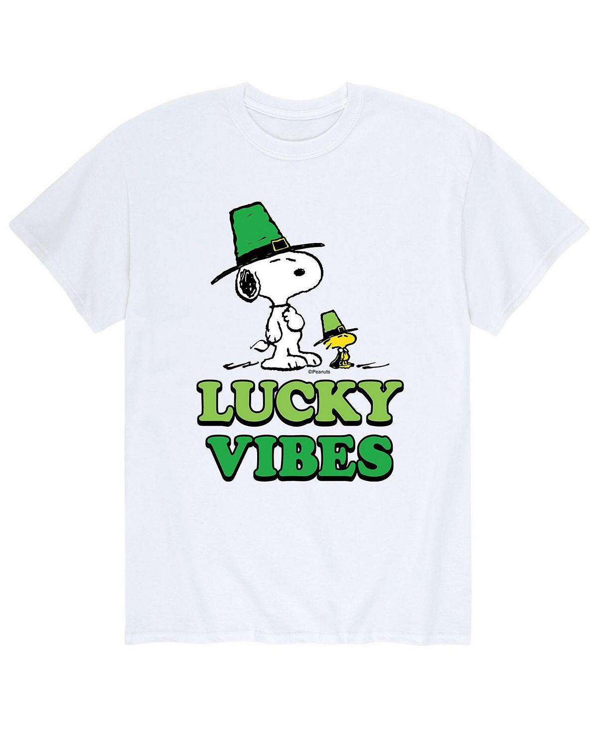 

Мужская футболка lucky vibes с арахисом AIRWAVES, белый