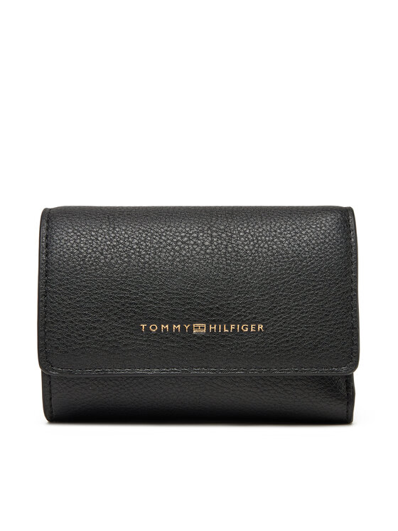 

Женский кошелек Logotape Trifold AW0AW17477 Tommy Hilfiger, черный