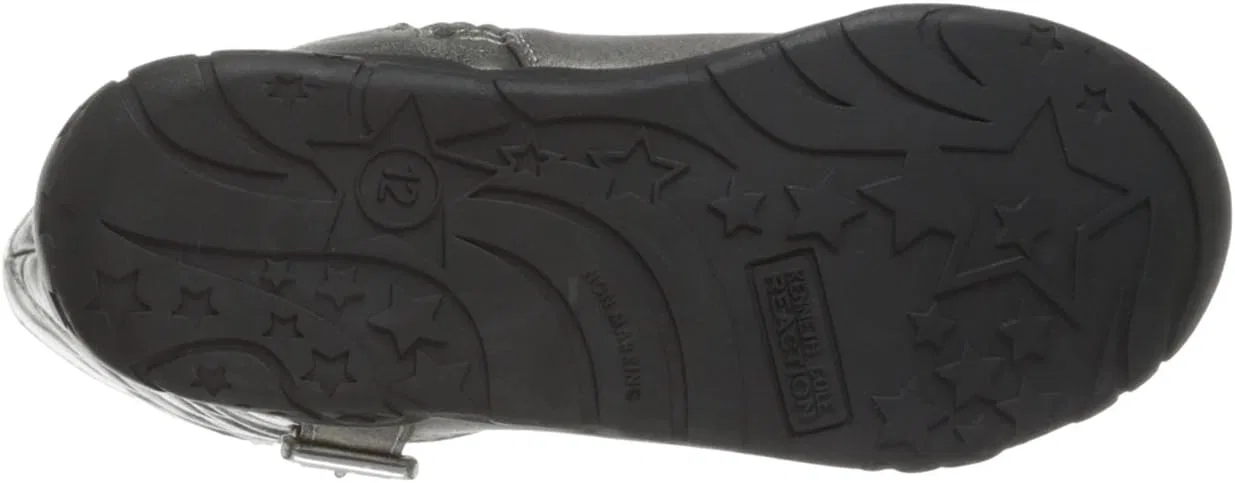 Детские ботинки для девочек с принтом Call It A Way Kenneth Cole New York, Pewter — фото 4