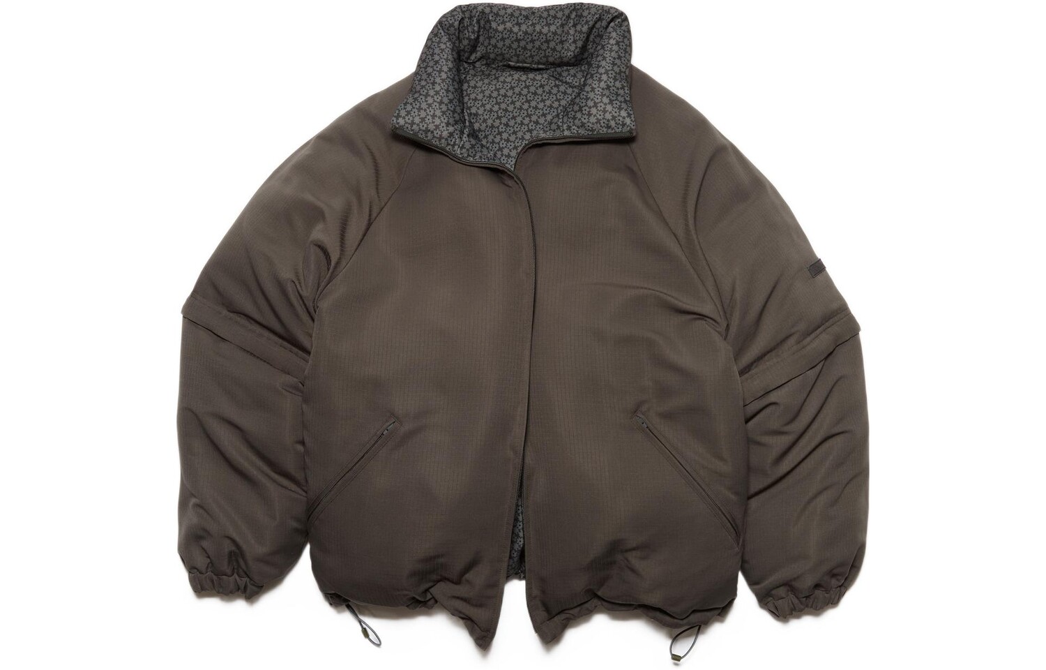 

Пуховик мужской каштаново-коричневый Acne Studios