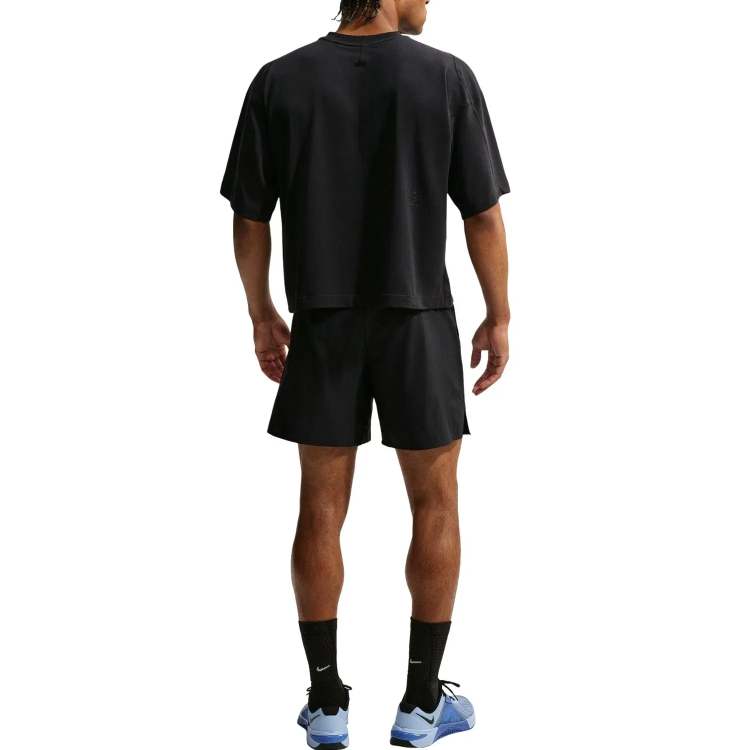 Мужская футболка с технологией Dri-FIT Nike N.A.C. T-Shirt, черный — фото 3