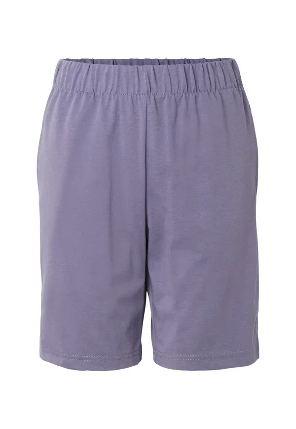 Шорты хлопковые Treningo Urban Classics, dusty purple, фиолетовый — фото 3