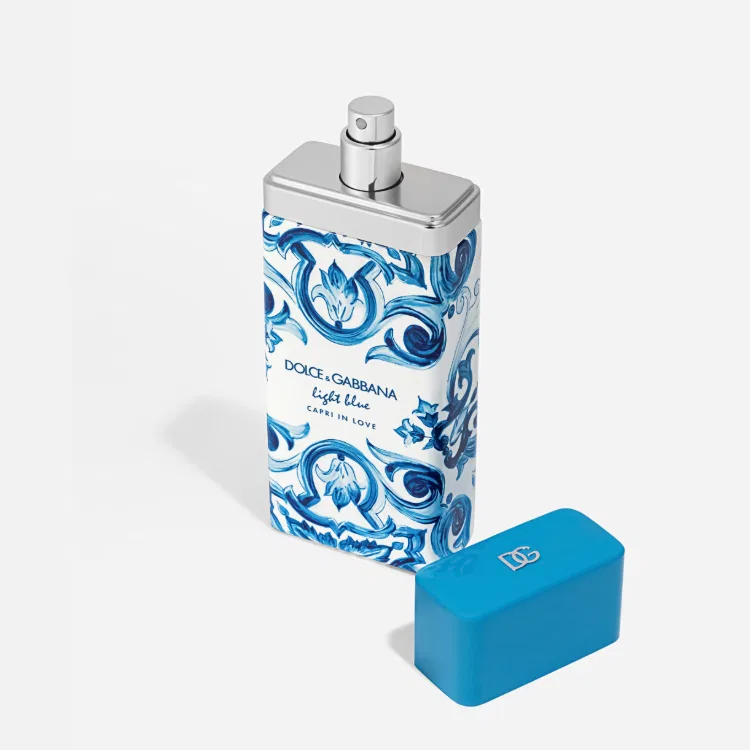 Парфюмерная вода Dolce & Gabbana Light Blue Capri In Love, Green Apple 50ml/100ml, Цвет: Green Apple — фото 4