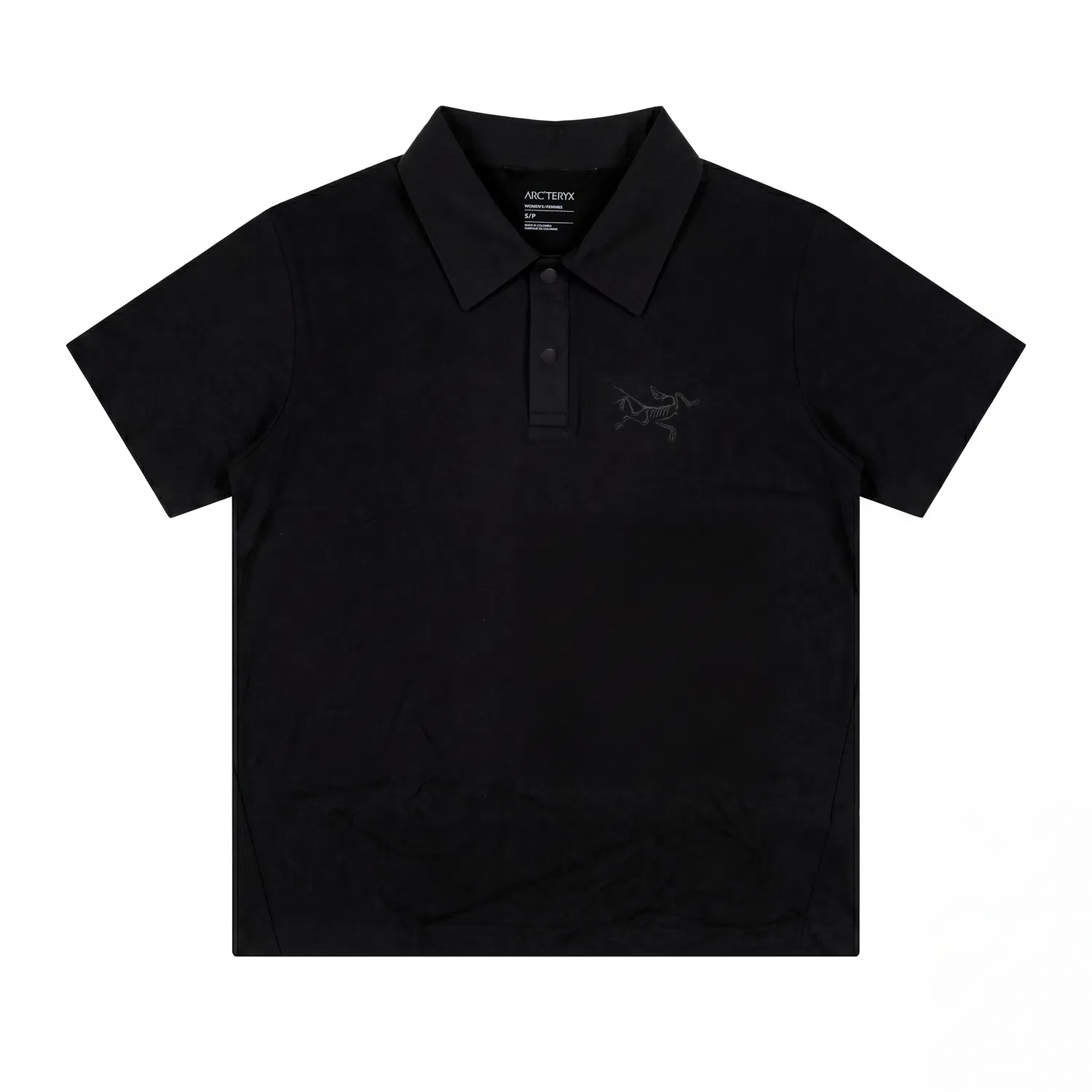 Женская футболка с коротким рукавом Arcteryx Short Sleeved T Shirts Unisex, Black