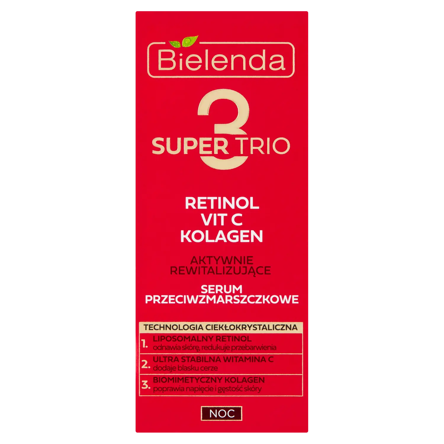 

Bielenda Super Trio Сыворотка для лица против морщин, 30 мл