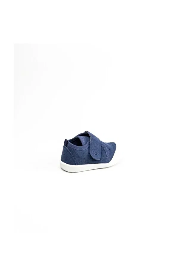 Детские туфли для девочек с коротким каблуком Vicco, Navy Blue — фото 4