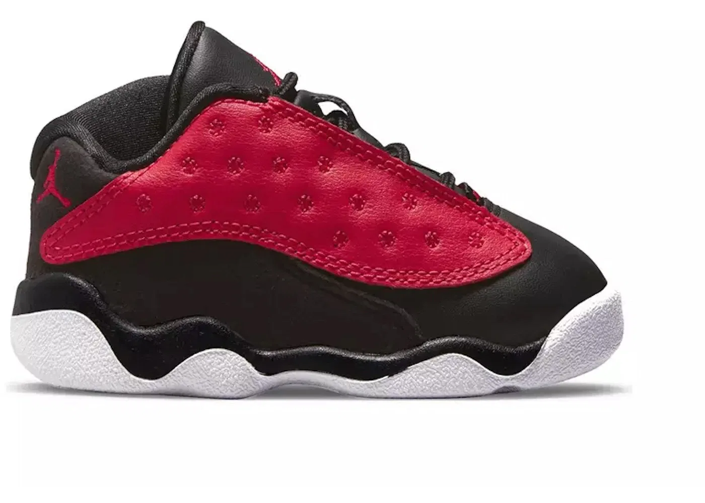 Детские кроссовки Lifestyle Very Berry Jordan 13 Retro Low Jordan, Black/Very Berry-White