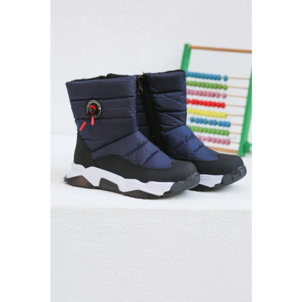 Детские ботинки с нескользящей подошвой Marwess Moly Kids, Navy