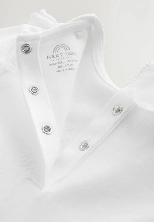 Боди с бантом Next Regular fit white, белый — фото 2