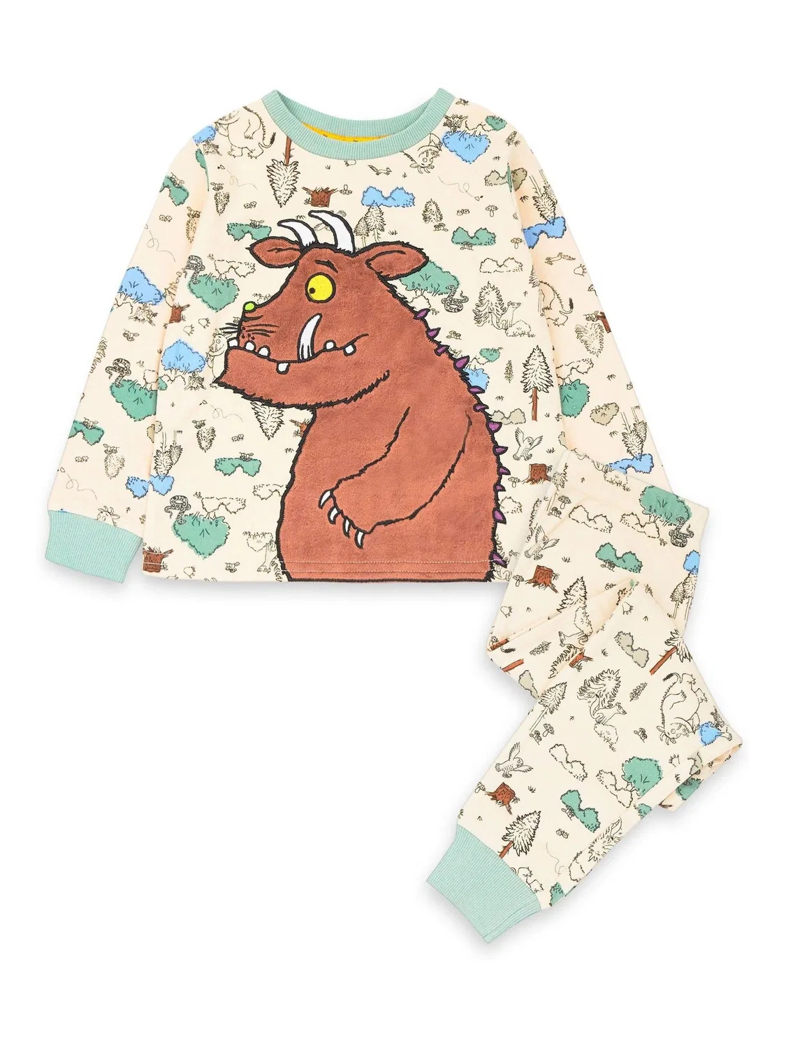 Пижама детская Gruffalo Vanilla Underground, натуральный
