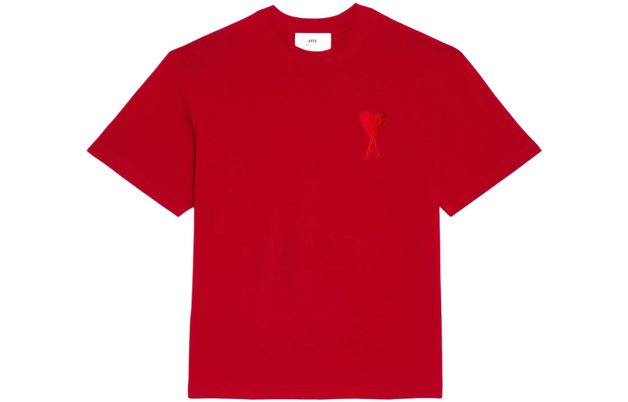 

Футболка Ami Tonal Big Adc AMIPARIS, красный