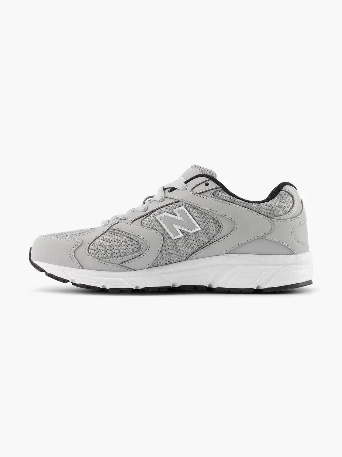 Детские кроссовки шнуровка New Balance, серый — фото 3