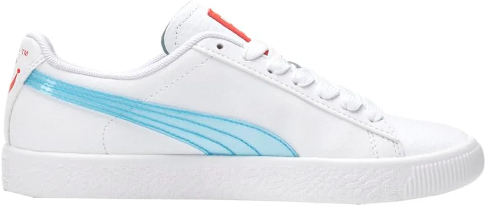 Детские кроссовки для мальчиков с шнуровкой X Clyde PUMA, White