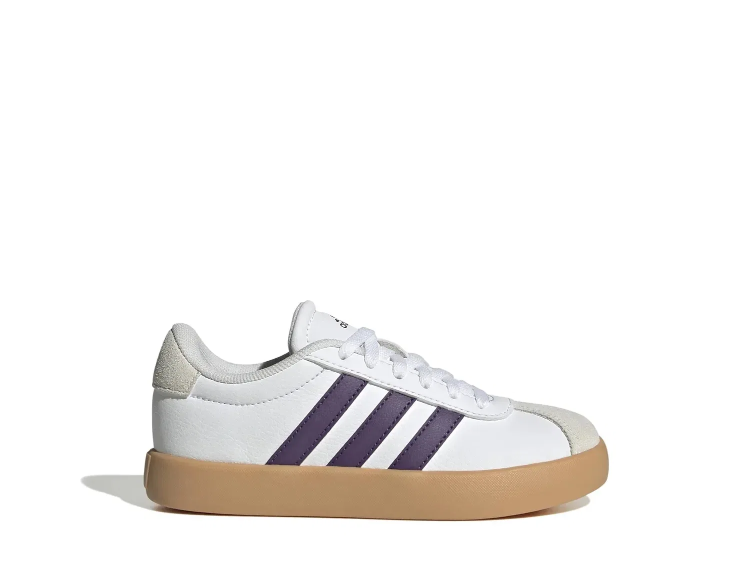 Кроссовки VL Court 3.0 для детей, adidas, белый — фото 2
