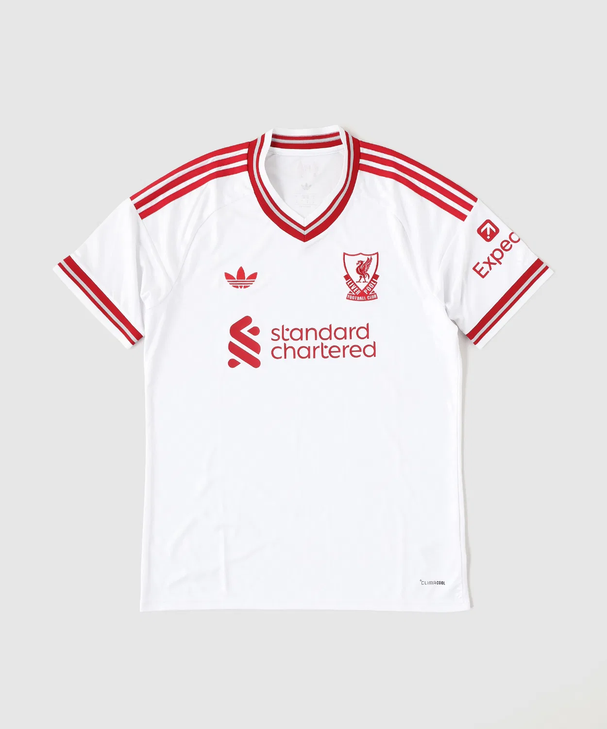 Мужская футболка с принтом Liverpool FC Away Replica Adidas, White