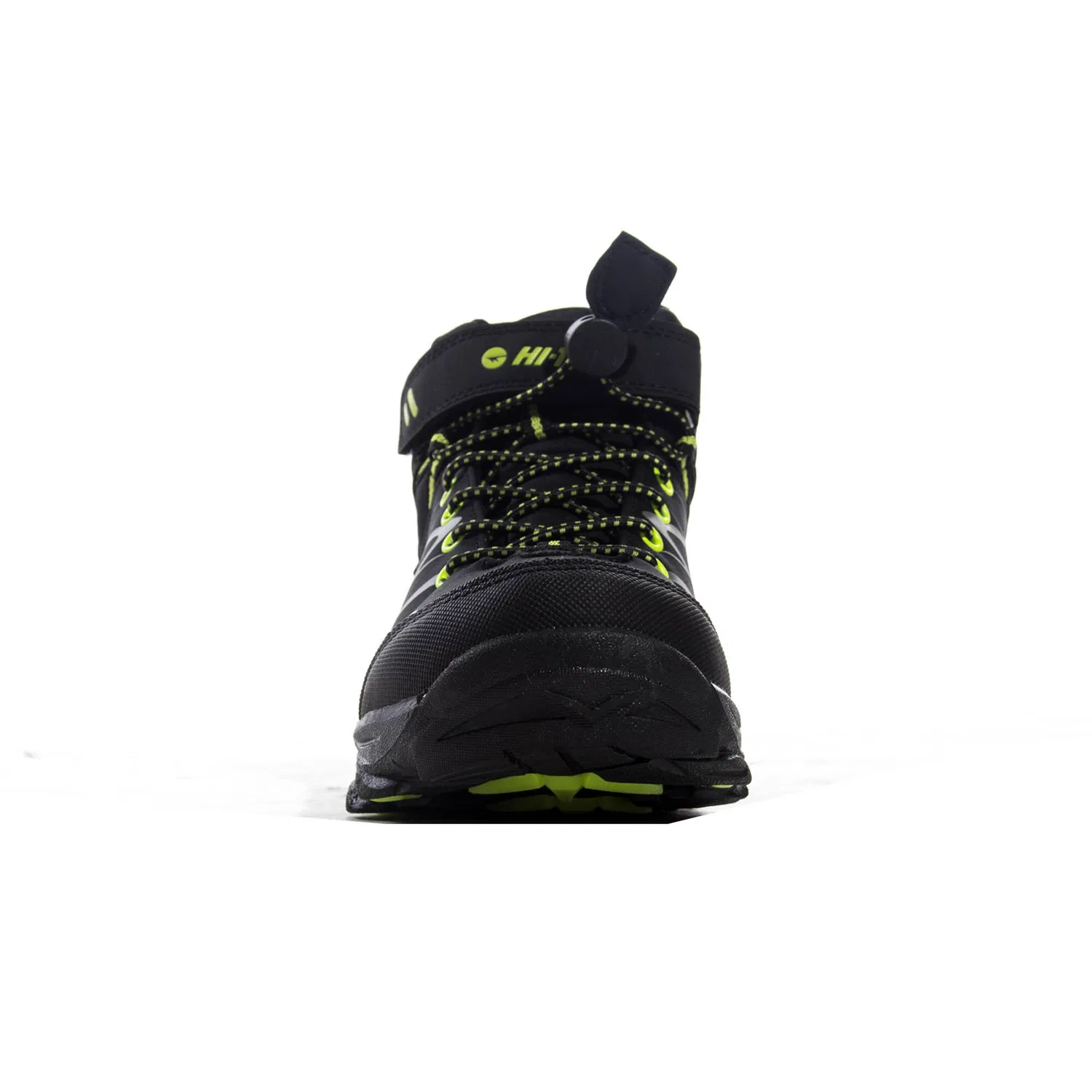 Детские ботинки с высоким берцем Hi-Tec Blackout Mid Wp Jr, Schwarz — фото 4