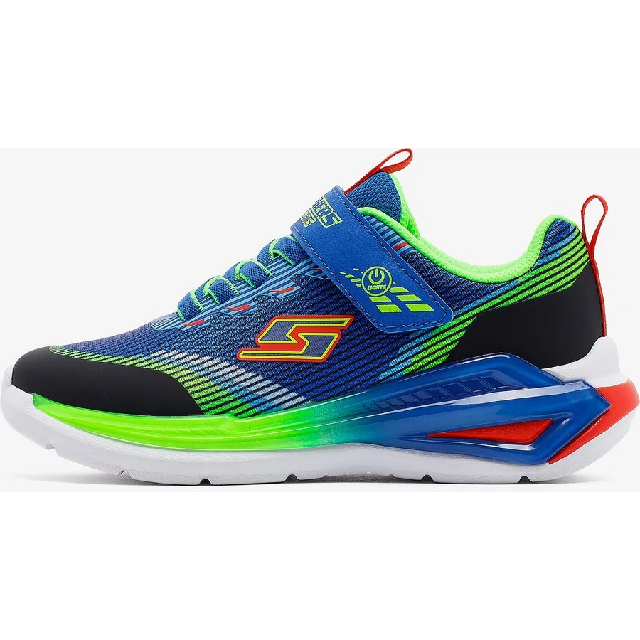 Кроссовки детские с подсветкой Tri-Namics 2.0 Skechers, Оранжевый