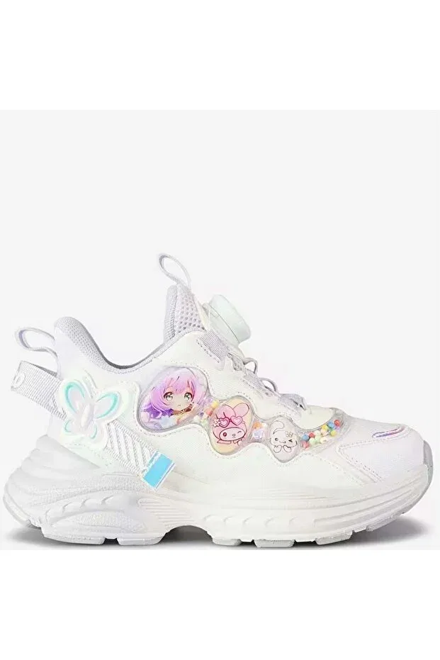 Детские спортивные кроссовки для девочек со шнуровкой Vicco bandi smart lace-up lighted orthopedic children's sports shoes lila Kocamanlar Ayakkabı, Lila — фото 3