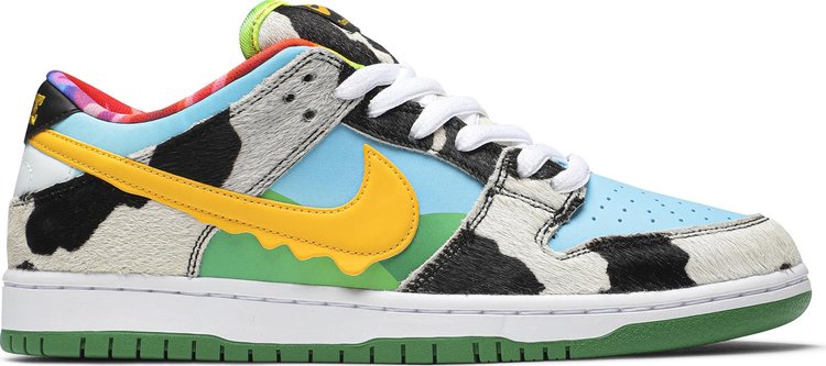 Лимитированные кроссовки Nike Ben & Jerry's x Dunk Low SB 'Chunky Dunky', многоцветный - фото