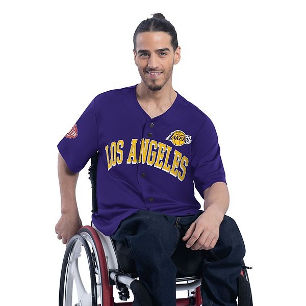 

Мужская фиолетовая бейсболка los angeles lakers adaptive star player G-Iii Sports By Carl Banks