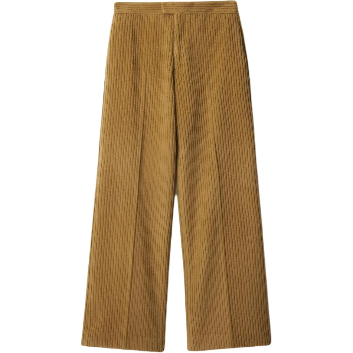 Мужские брюки из вельвета прямого кроя Burberry, Yellow