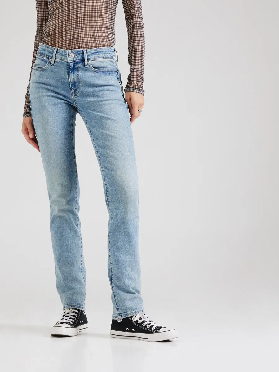 Джинсы LEVI'S Slim fit '712 Slim Welt Pocket' синего цвета — фото 3