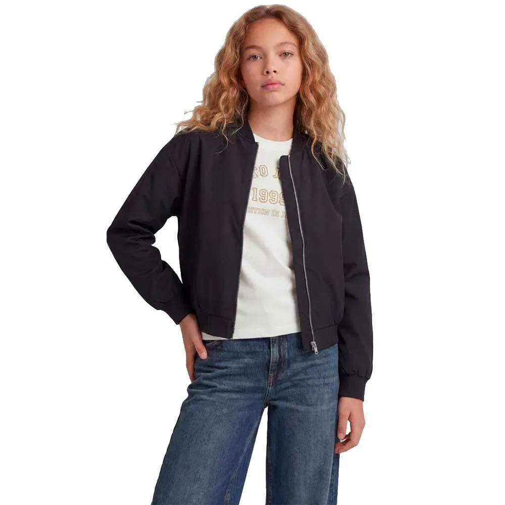 Детская куртка-бомбер для девочек с высоким воротником Ella JJXX Jack & jones, Black