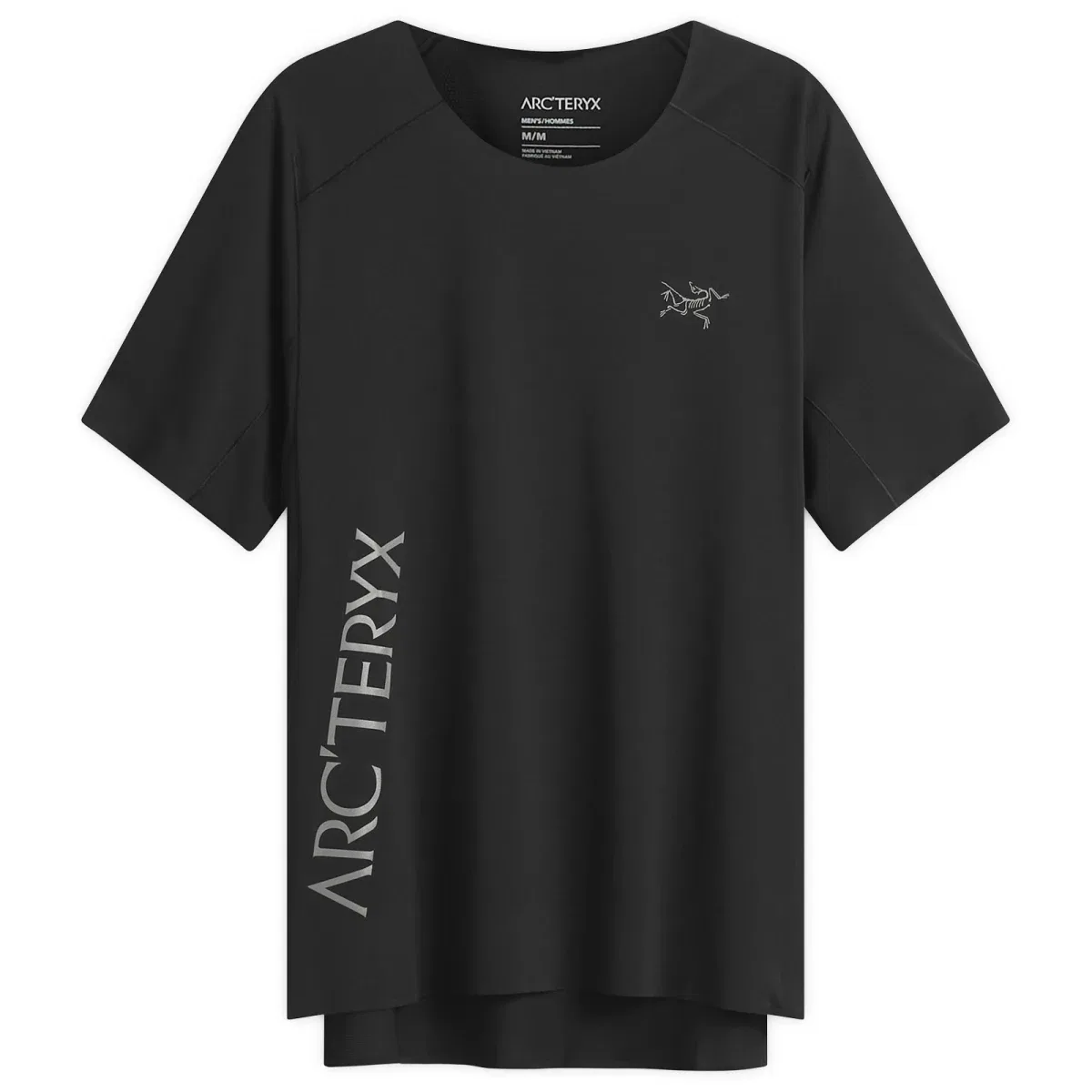 Футболка с коротким рукавом Norvan Downword Logo Arcteryx, Black