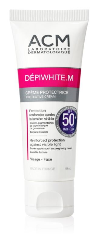 

Защитный крем для лица SPF 50+ ACM Dépiwhite M