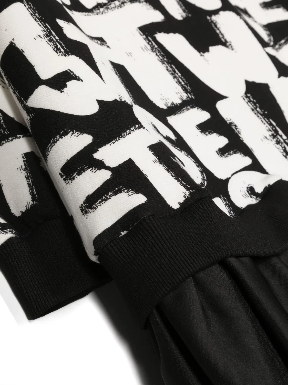 Платье с логотипом и капюшоном TWINSET, черный — фото 3