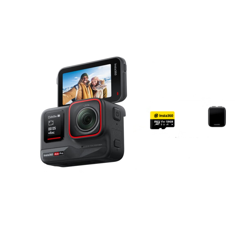 

Экшн-камера Insta360 Ace Pro, GPS-Ready set, черный