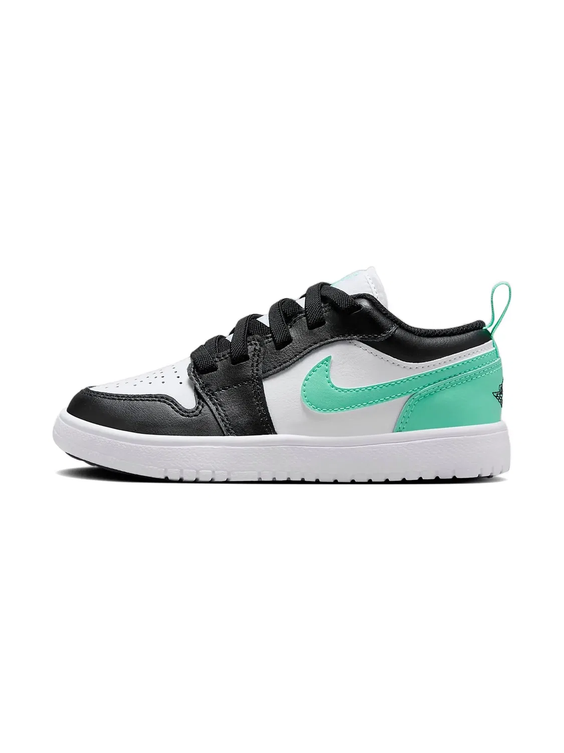 Кроссовки Air Jordan 1 Low Alt "Green Glow", белый — фото 2