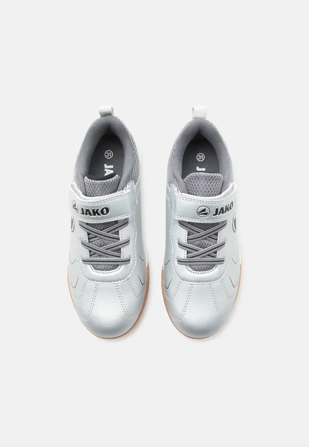 Унисекс кроссовки для гандбола Sprinter Jako, Silver-Coloured/Jet Black — фото 4